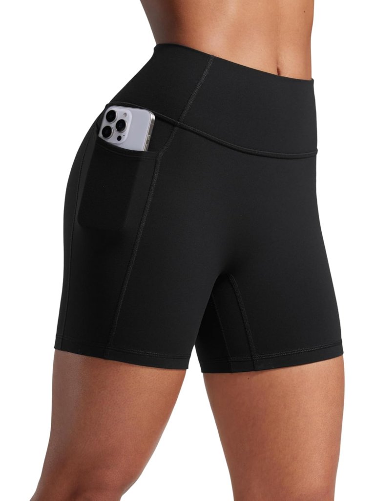 Secretsculpt Butterlift Biker Shorts Pockets 5'' - No Front Seam Womens High Wai
